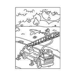Camión de bomberos #50034