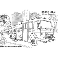 Camión de bomberos #50037