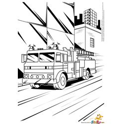 Camión de bomberos #50068