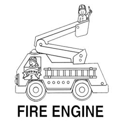 Camión de bomberos #50087