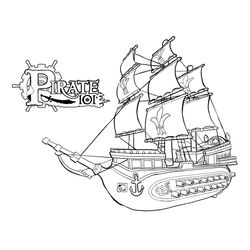 Barco pirata #50727