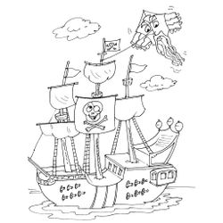 Barco pirata #50732