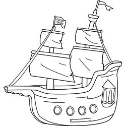 Barco pirata #50733
