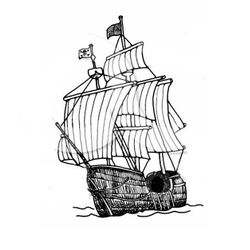 Barco pirata #50742