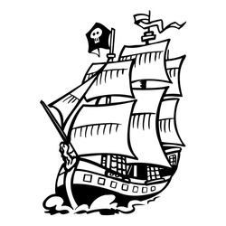 Barco pirata #50744
