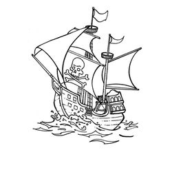 Barco pirata #50746