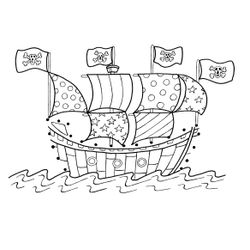 Barco pirata #50748