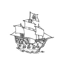 Barco pirata #50752