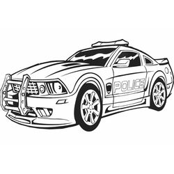 Coche de policía #50943