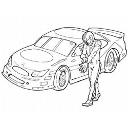 Coche de carreras #51008