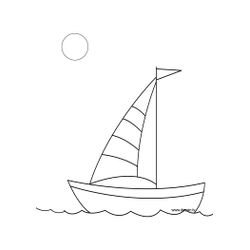 Barco de vela #51171