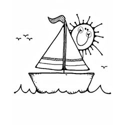 Barco de vela #51178