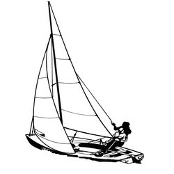 Barco de vela #51183