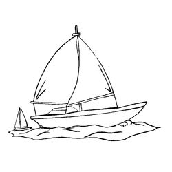 Barco de vela #51196