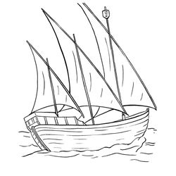 Barco de vela #51198
