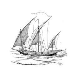 Barco de vela #51210