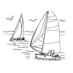 Barco de vela #51217