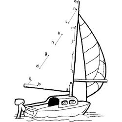 Barco de vela #51224