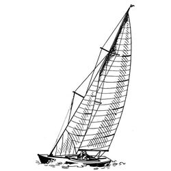 Barco de vela #51225