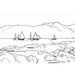Barco de vela #51230
