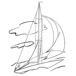 Barco de vela #51231
