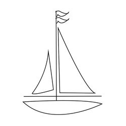 Barco de vela #51235