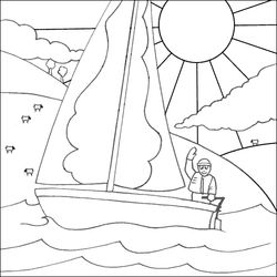 Barco de vela #51237