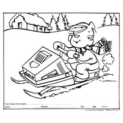 Moto de nieve #51496