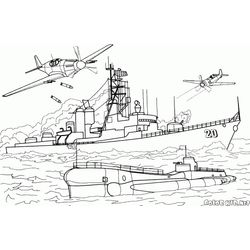 Barco de guerra #52326