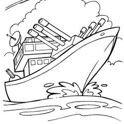 Barco de guerra #52328