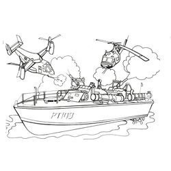 Barco de guerra #52331
