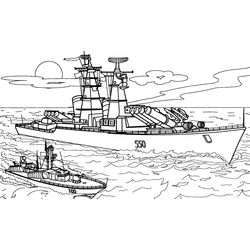 Barco de guerra #52332