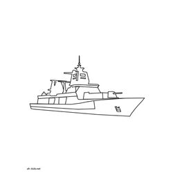 Barco de guerra #52334