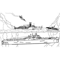 Barco de guerra #52336