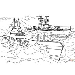 Barco de guerra #52349